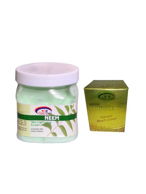 pink root gold bleach 50g and pink root neem cream 500ml - 15040511 - Very Small Image - 1