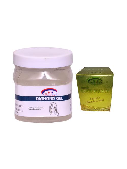 pink root gold bleach 50g and pink root diamond gel 500ml - 15040514 - Very Small Image - 1