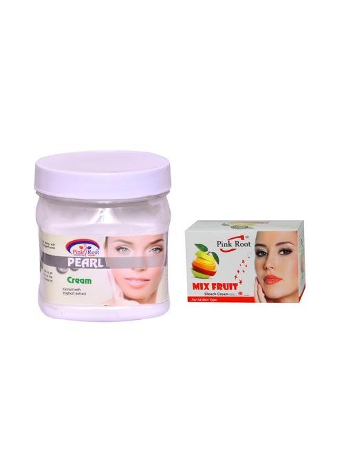 pink root mix fruit bleach 50g and pink root pearl cream 500ml - 15040572 - Very Small Image - 1