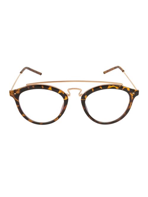 vespl leopard full rim oval anti-reflective coating frame - s-0060 - 15040650 - Very Small Image - 1