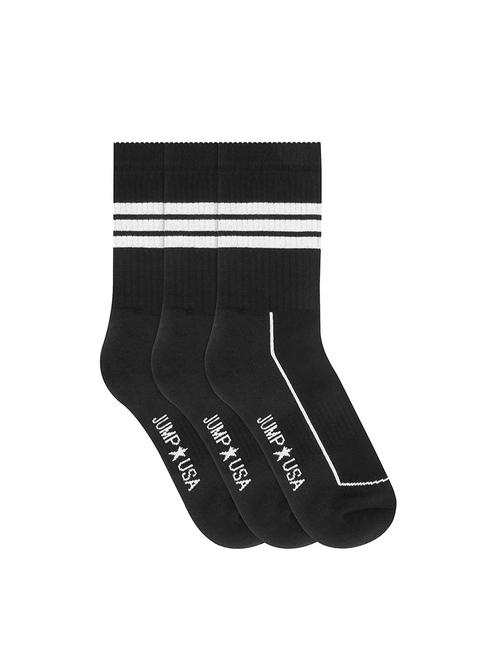 black cotton above ankle length sock - 15040676 - Very Small Image - 1