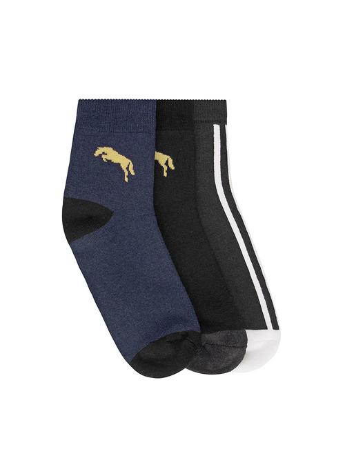 multi colored cotton ankle length sock - 15040679 - Very Small Image - 1