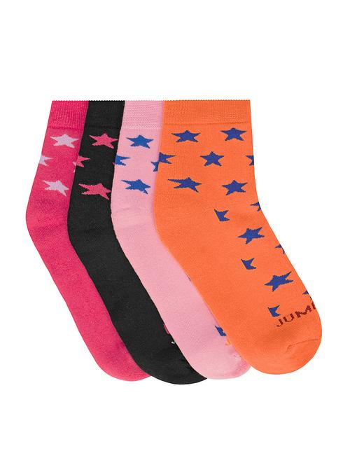 multi colored cotton ankle length sock - 15040715 - Very Small Image - 1