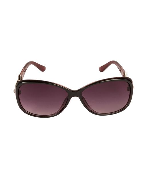 vespl black full rim oversized uv protected sunglasses - v-6121 - 15040893 - Very Small Image - 1