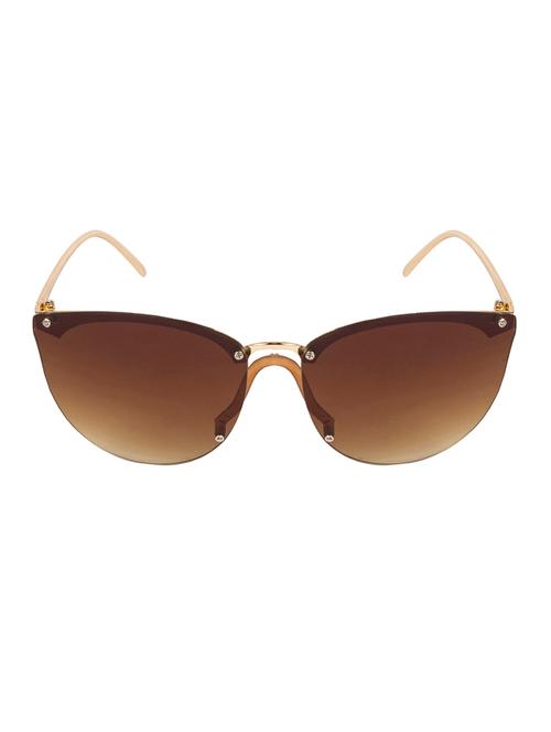 vespl golden rimless aviator uv protected medium (size-58) sunglasses - v-6249 - 15041348 - Very Small Image - 1