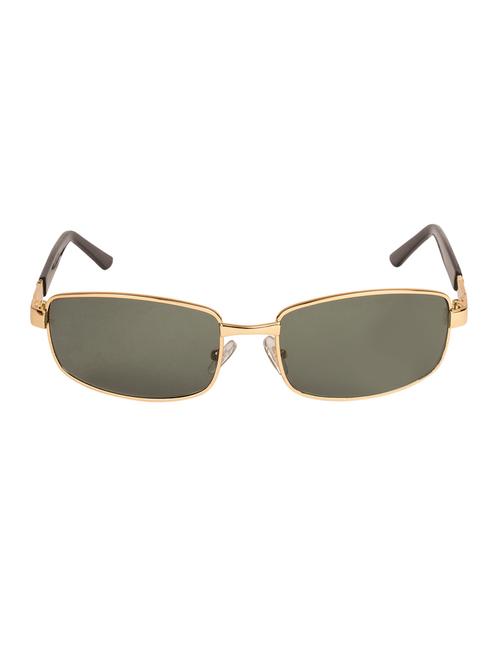 vespl golden full rim rectangle uv 400 protected medium (size-58) sunglasses - v-9822 - 15041361 - Very Small Image - 1