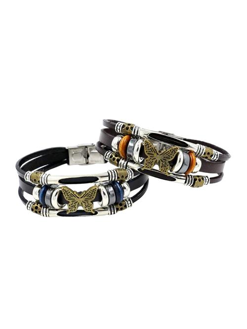 leatherette bracelet combo - 15042750 - Very Small Image - 1