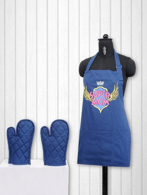 printed cotton kitchen set of 3 - 15043242 - Very Small Image - 1