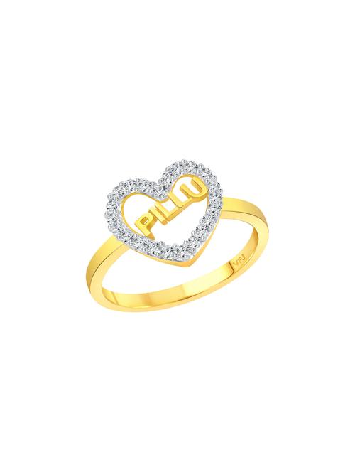 gold metal hand ring - 15045080 - Very Small Image - 1