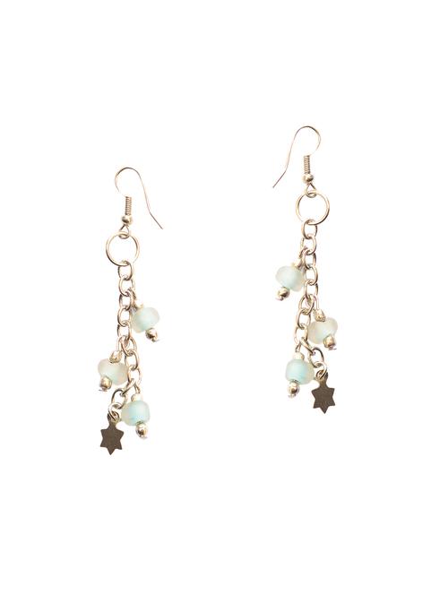 silver metal earring - 15047522 - Very Small Image - 1