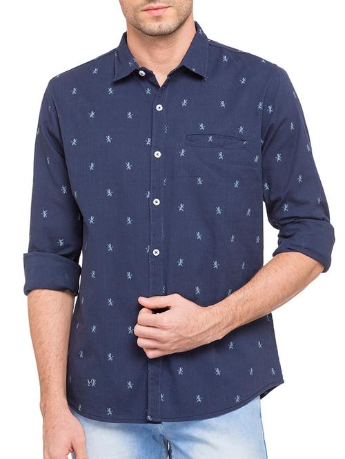 mens quirky casual shirt - 15048111 - Very Small Image - 1