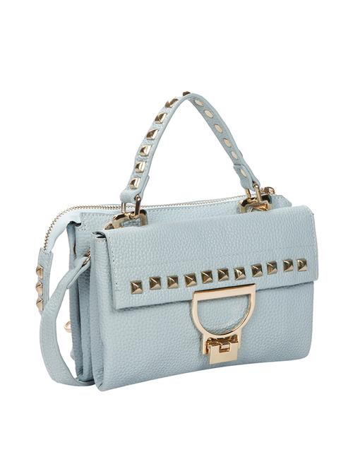 blue leatherette regular sling bag - 15049708 - Very Small Image - 1
