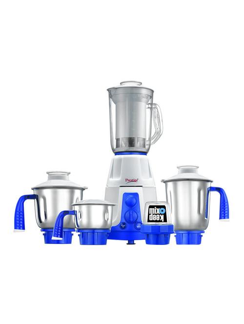 deluxe plus vs (750 watt) mixer grinder with 3 stainless steel jar + 1 mix-o-keep jar+1 juice extractor - 15050948 - Very Small Image - 1