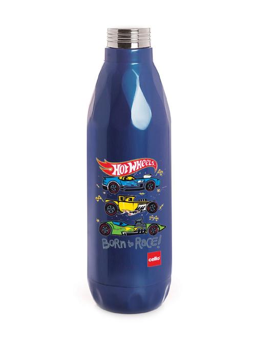 cool jazz plastic water bottle, 600ml, blue - 15051075 - Very Small Image - 1