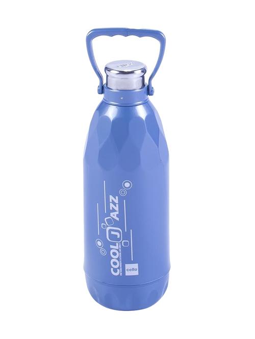 cool jazz plastic water bottle, 1.5 litres, blue - 15051080 - Very Small Image - 1