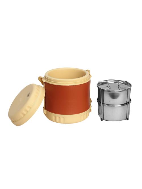 thermostar insulated 2 container lunch carrier, red - 15051138 - Very Small Image - 1