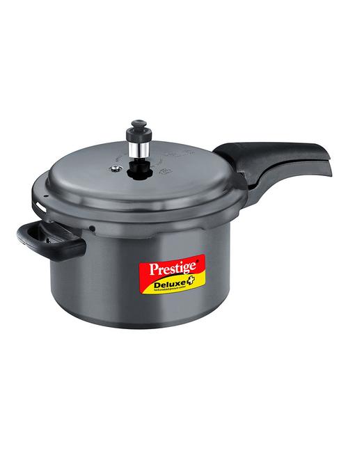 hard anodized outer lid pressure cooker, 5 litres, black - 15051196 - Very Small Image - 1