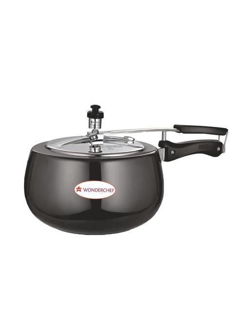 hard anodized pressure cooker with inner stainless steel lid set, 3 litres - 15051204 - Very Small Image - 1