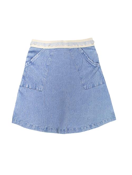 blue denim skirt - 15055028 - Very Small Image - 1
