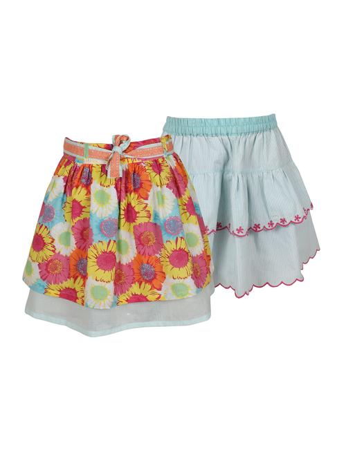 multi colored cotton skirt - 15055032 - Very Small Image - 1
