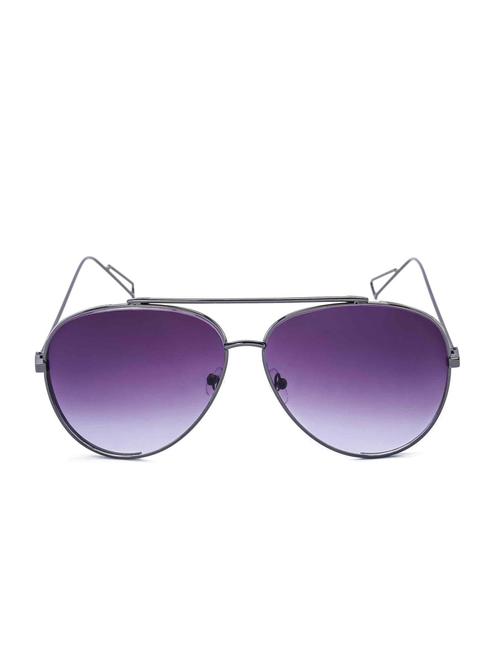 stacle double metal side unisex aviator sunglasses (stcd1008|violet lens) - 15055424 - Very Small Image - 1