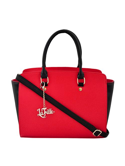 red leatherette handbag - 15055899 - Very Small Image - 1