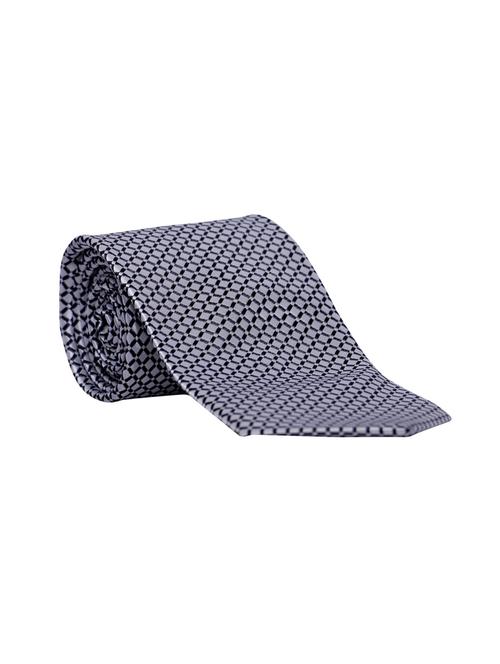 grey micro fibre tie - 15057922 - Very Small Image - 1