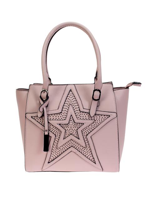 pink leatherette regular handbag - 15057932 - Very Small Image - 1