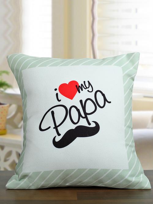 love for papa cushion - 15058064 - Very Small Image - 1