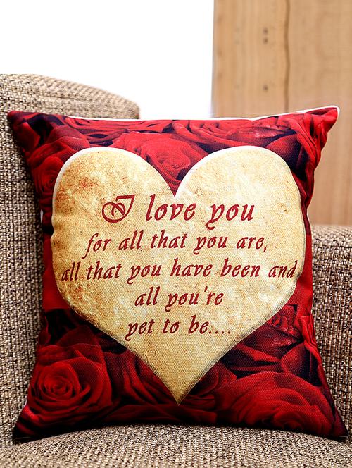 i love you cushion - 15058102 - Very Small Image - 1