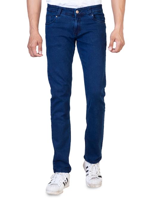 blue denim plain jeans - 15058195 - Very Small Image - 1