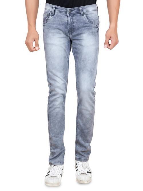 grey cotton jeans - 15058210 - Very Small Image - 1