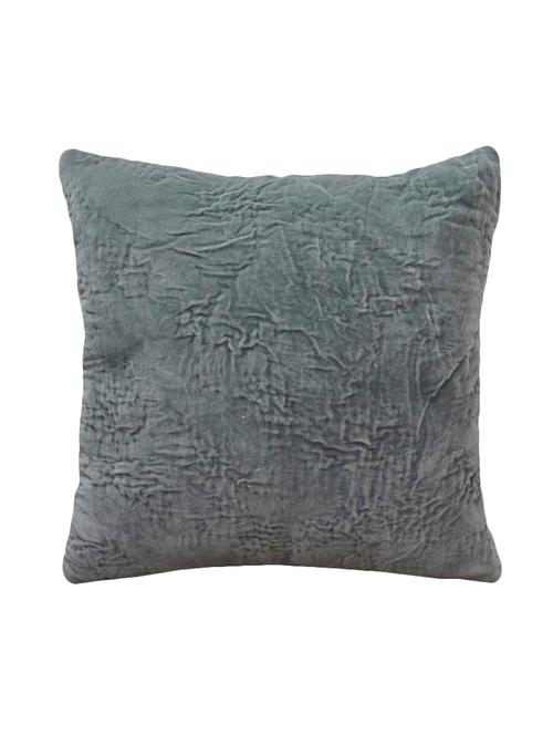 cotton velvet crushed cushion cover (set of 2) - 15058234 - Very Small Image - 1