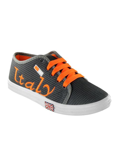 grey mesh laceup sneakers - 15058376 - Very Small Image - 1