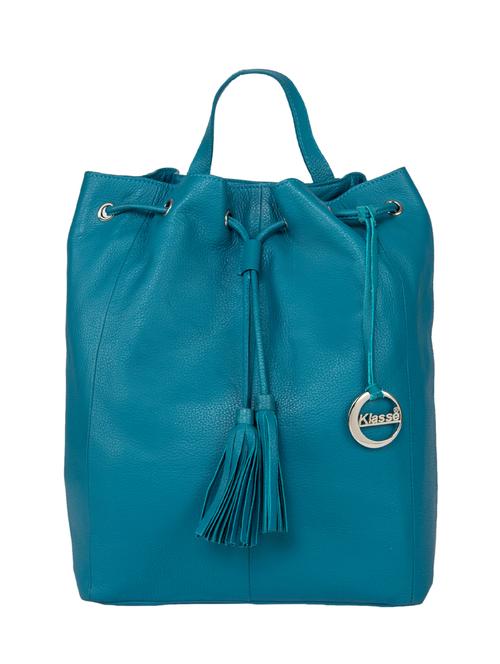 green leather fashion backpack - 15059283 - Very Small Image - 1