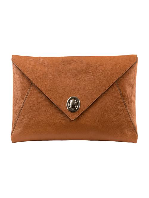 brown leather clutch - 15059292 - Very Small Image - 1