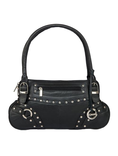 black leather handbag - 15059300 - Very Small Image - 1