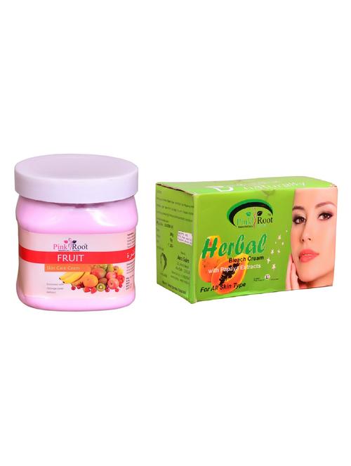 pink root herbal bleach 250gm and pink root fruit cream 500ml - 15059789 - Very Small Image - 1