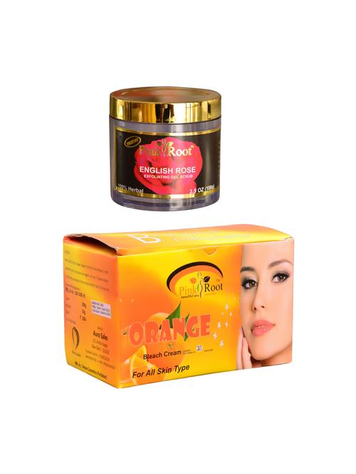 pink root orange bleach 250gm and pink root english rose 100gm - 15059954 - Very Small Image - 1