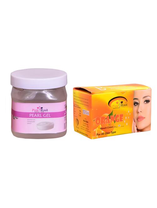 pink root orange bleach 250gm and pink root pearl gel 500ml - 15059982 - Very Small Image - 1