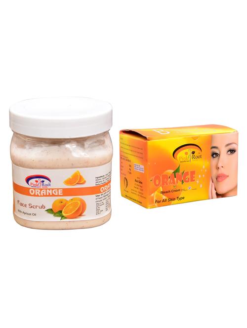 pink root orange bleach 250gm and pink root orange scrub 500ml - 15059995 - Very Small Image - 1