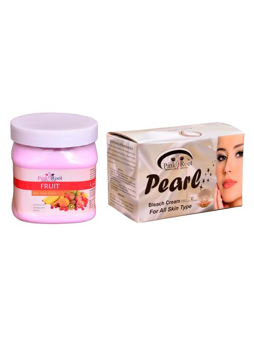 pink root pearl bleach 250gm and pink root fruit cream 500ml - 15060089 - Very Small Image - 1