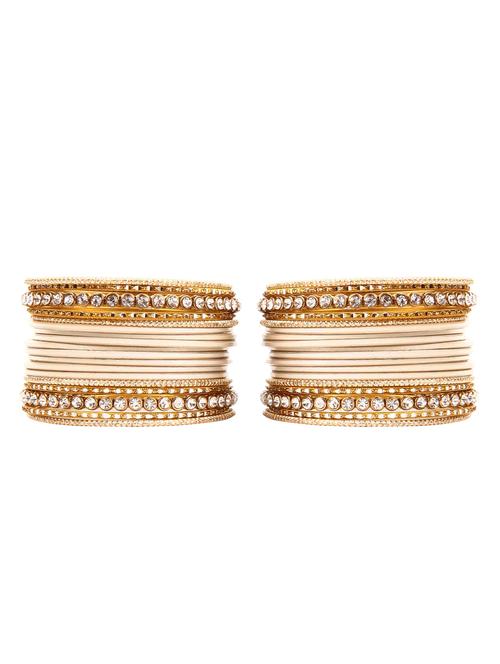 beige metal bangle - 15061785 - Very Small Image - 1