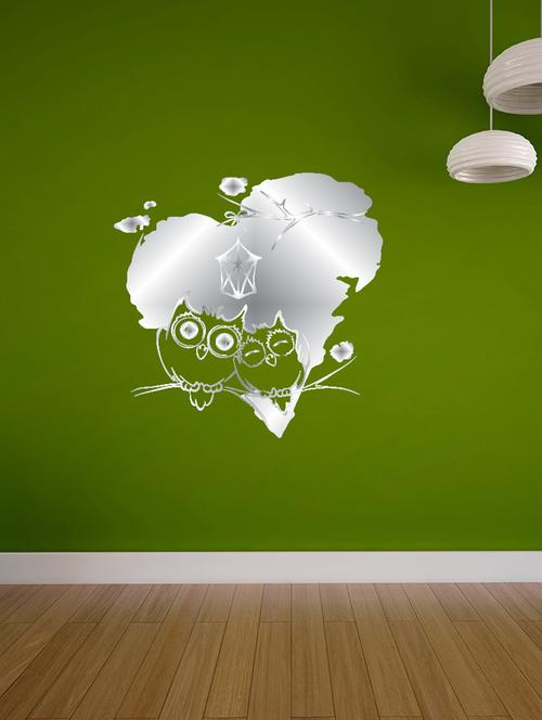 love owl wall sticker - 15065580 - Very Small Image - 1