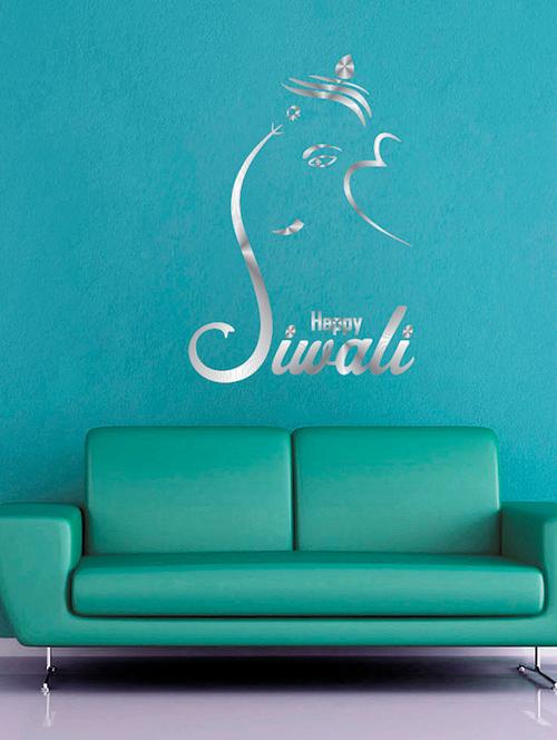 diwali ganesha wall sticker - 15065582 - Very Small Image - 1