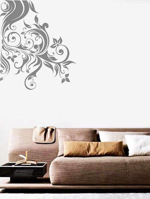 sided swirl design wall sticker - 15065618 - Very Small Image - 1