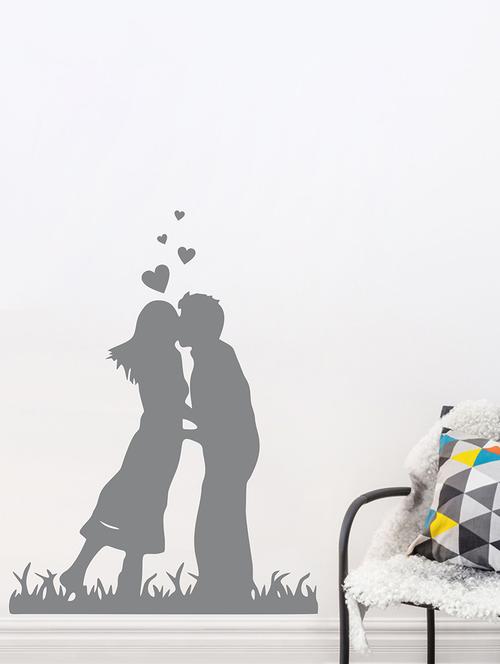 love couple wall sticker - 15065663 - Very Small Image - 1