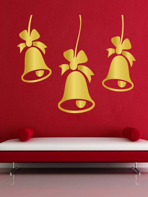 christmas bells wall sticker large - 15065711 - Very Small Image - 1