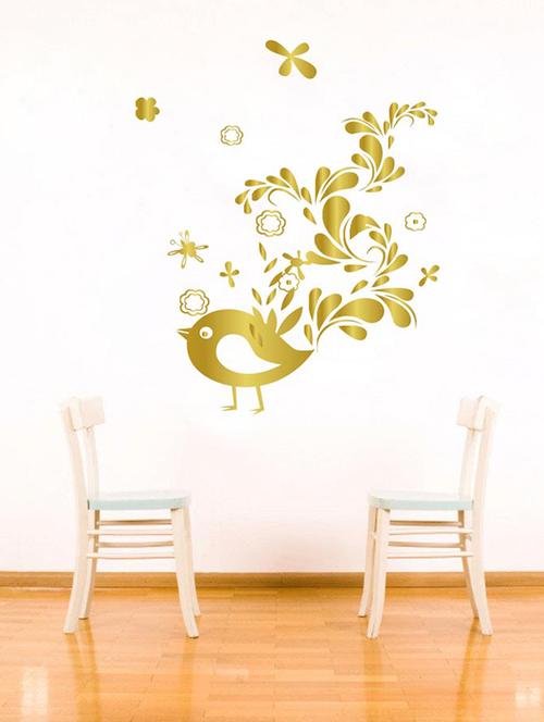 creative sparrow wall sticker large - 15065728 - Very Small Image - 1