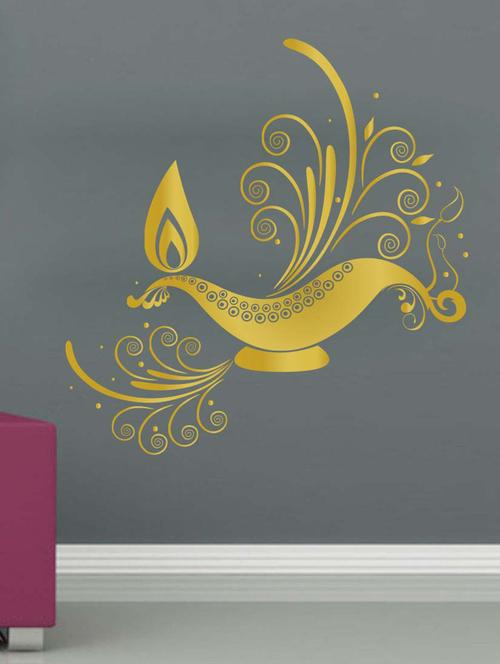 happy diwali wall sticker large - 15065749 - Very Small Image - 1